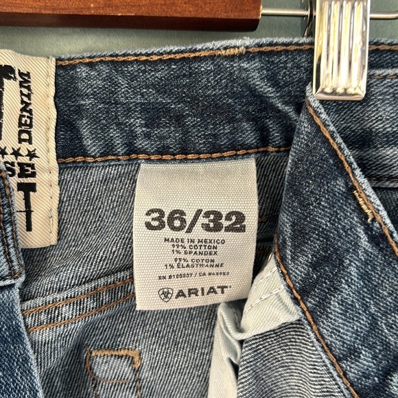 EUC Ariat M4 Low Rise Boot Cut Men’s Blue Jeans Size 36/32 - Picture 6 of 10